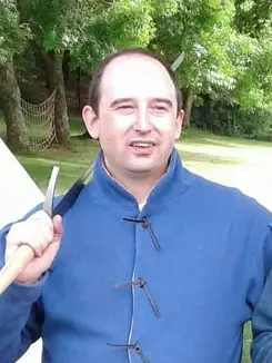 Andrew Elcox, co-founder and instructor of HEMA Penzance